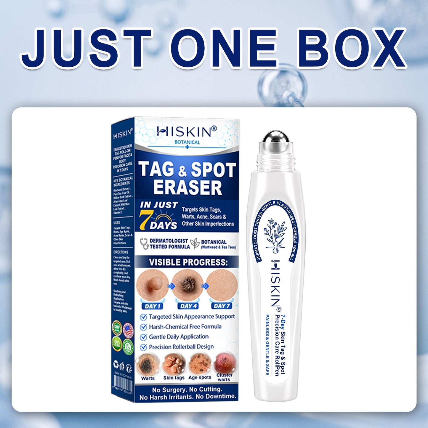 Only 7 Pack Left! Get an exclusive 80% discount on HISKIN® Rollerball Pen today! Say goodbye to embarrassing warts and skin tags in just 1 to 4 weeks. Don’t miss out—Flash Renewal Offer! Plus, enjoy a 180-day money-back guarantee. Act fast!