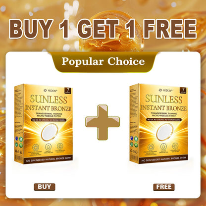 One last chance! Unlock this exclusive Hiskin® Sunless Glow Patch at 90% OFF🔥 Achieve a natural-looking bronze glow without UV damage, streaks, or orange tones. 180-day money-back guarantee. Don’t miss out!