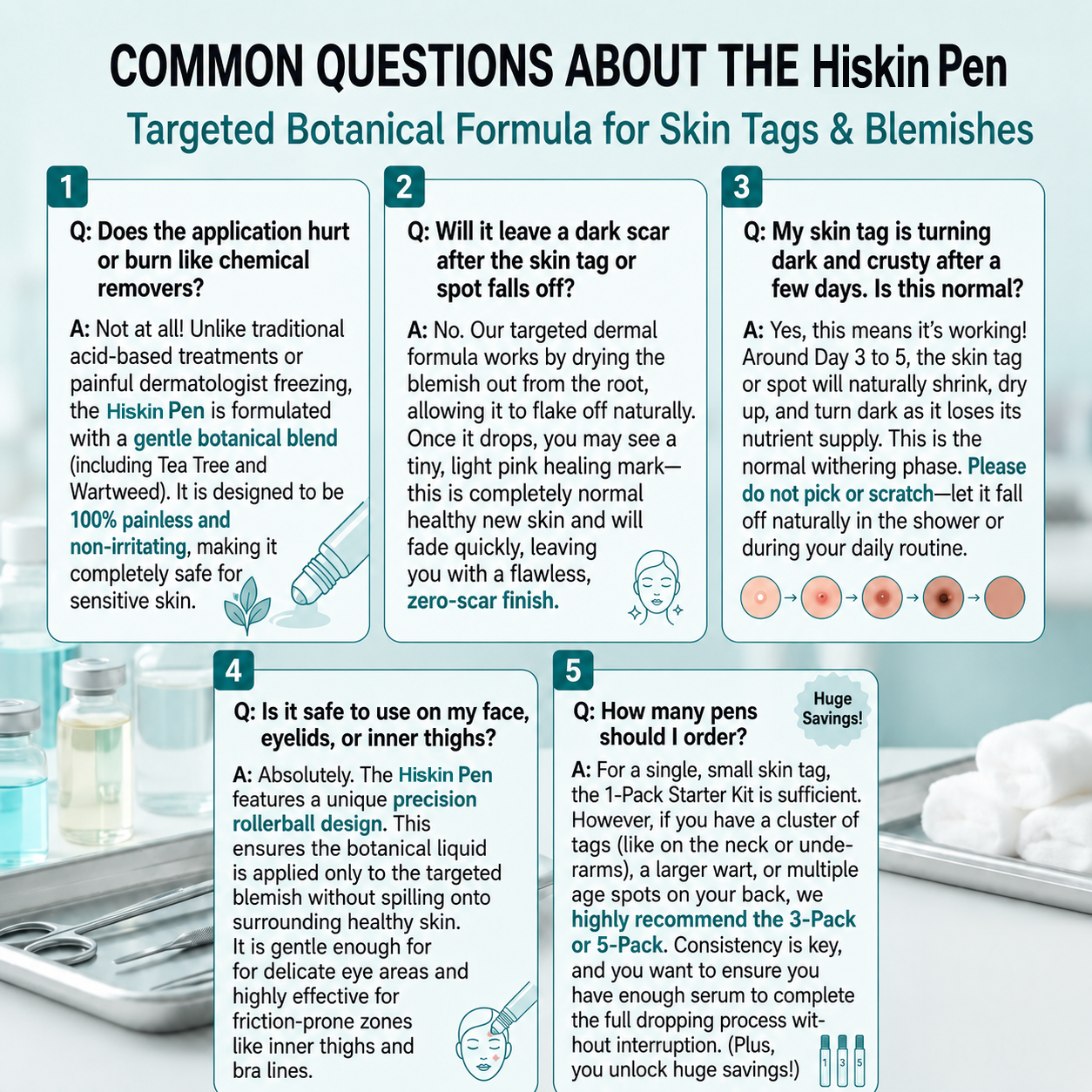 Only 7 Pack Left! Get an exclusive 80% discount on HISKIN® Rollerball Pen today! Say goodbye to embarrassing warts and skin tags in just 1 to 4 weeks. Don’t miss out—Flash Renewal Offer! Plus, enjoy a 180-day money-back guarantee. Act fast!