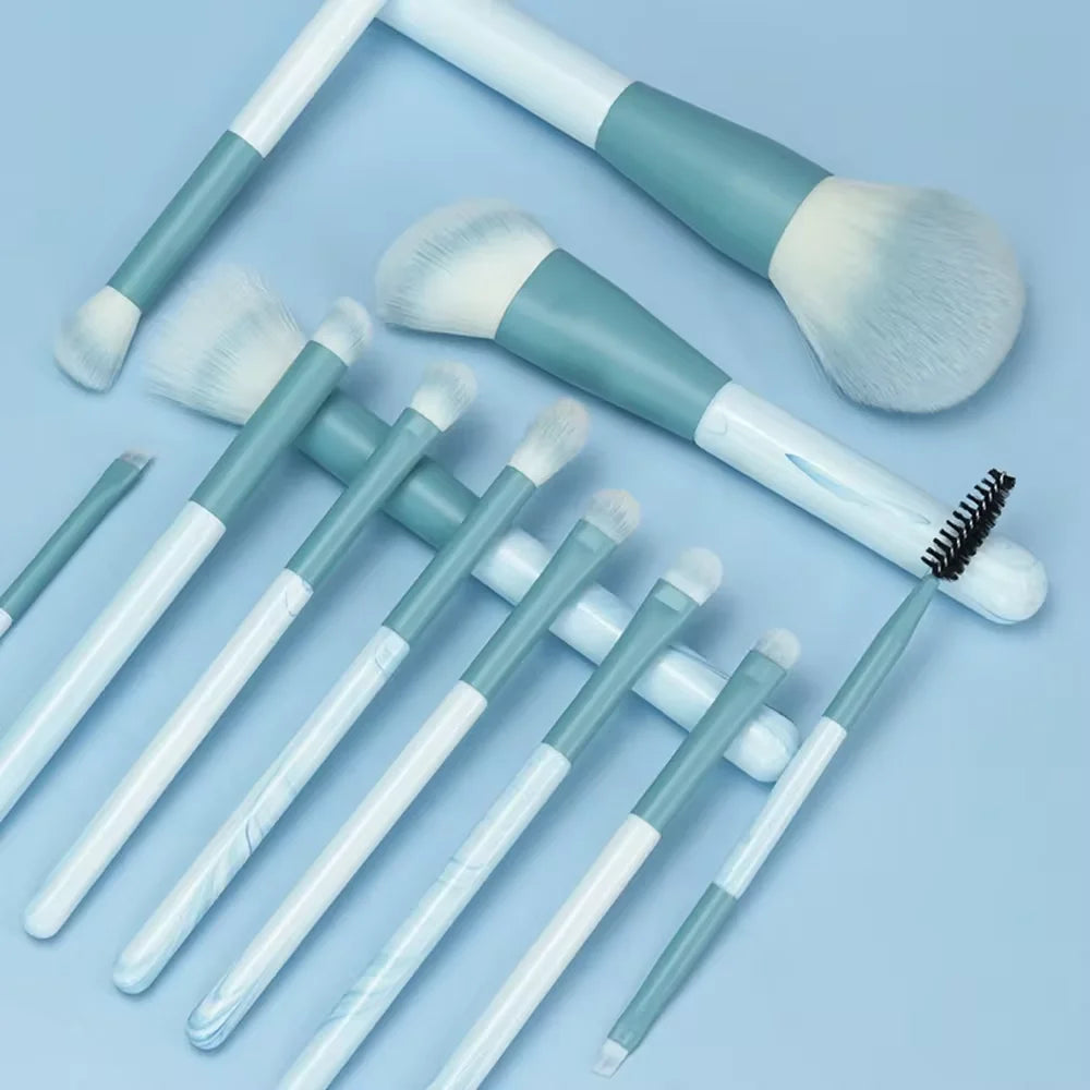 12 Professional Makeup Brush Soft Portable Makeup Brush Foundation Blush Powder Eyeshadow Concealer Blend Makeup Tools